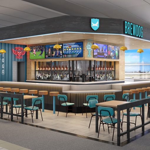 BREWDOG, JAM-ENG AND ZAZA CUBAN CAFÉ & BAR SET TO OPEN AT ORLANDO INTERNATIONAL AIRPORT